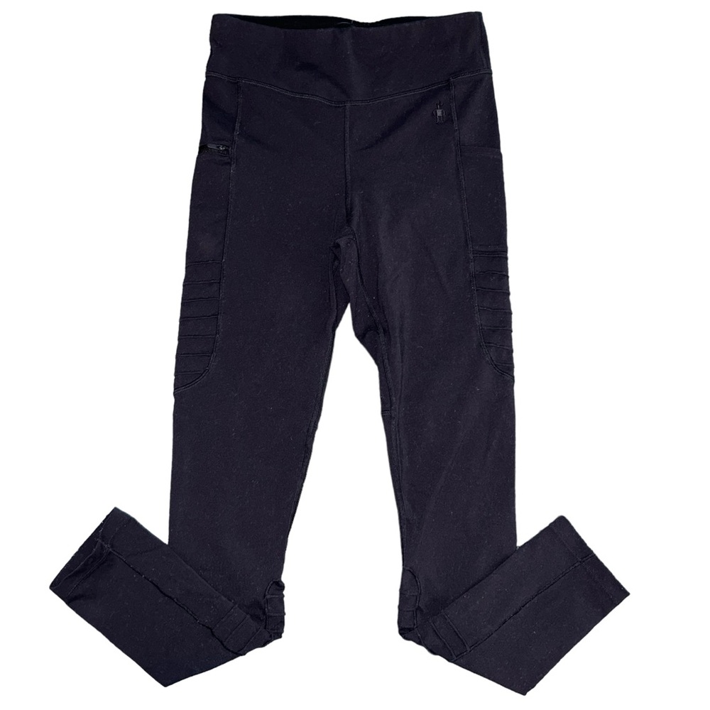Smartwool Womens Black Leggings sz Medium 0228